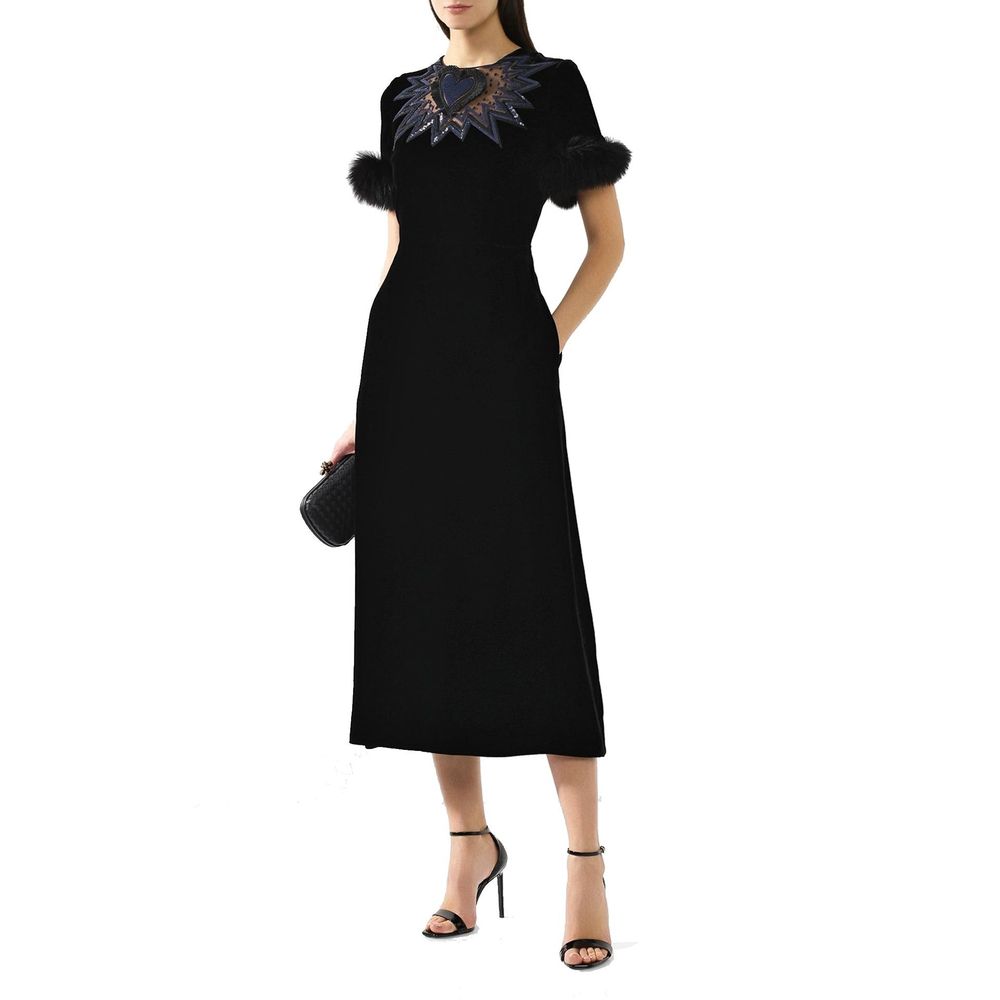 Fendi | Black Viscose Casual Dress