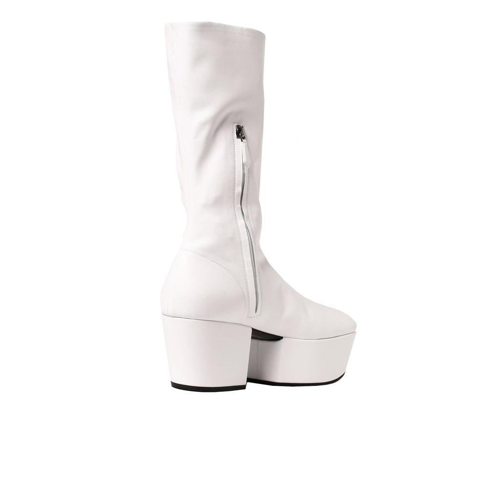 Prada | White Polyethylene Boots