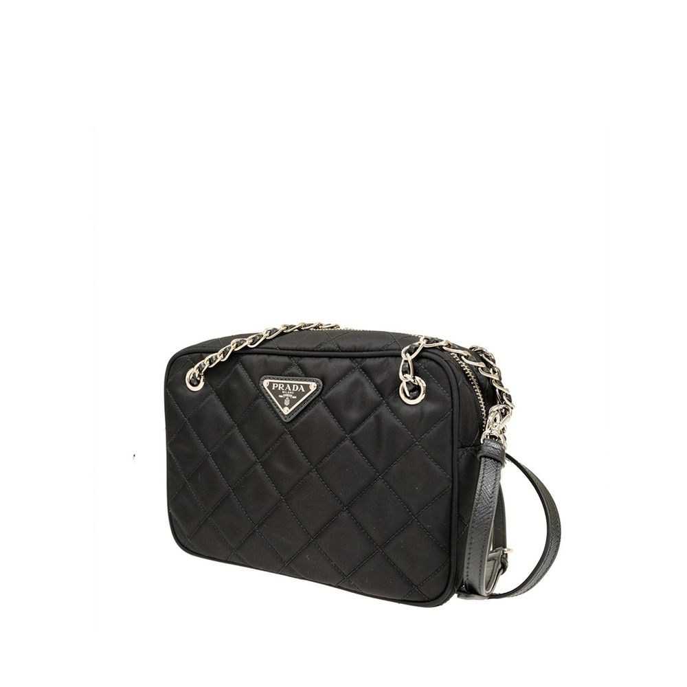 Prada | Black Nylon Crossbody Bag