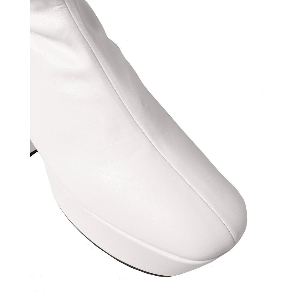 Prada | White Polyethylene Boots