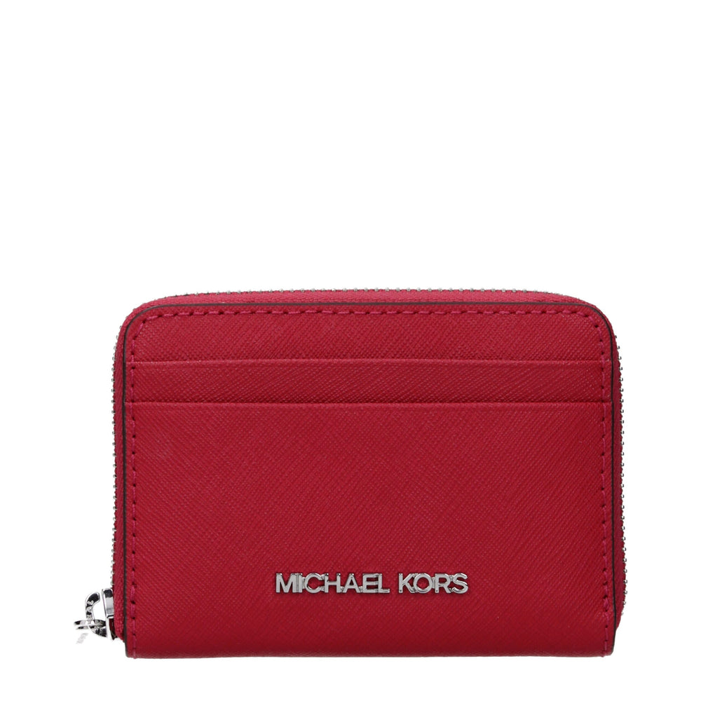 Michael Kors | Red Leather Cardholder