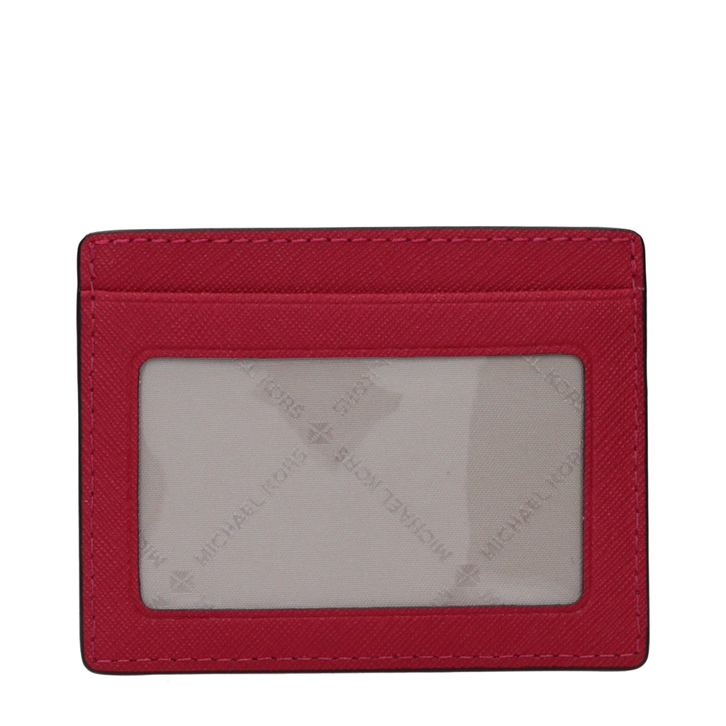 Michael Kors | Red Leather Cardholder
