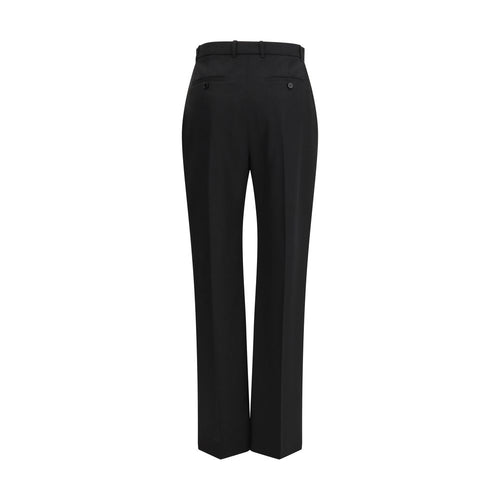 Alexander McQueen | Black Cotton Dress Pants