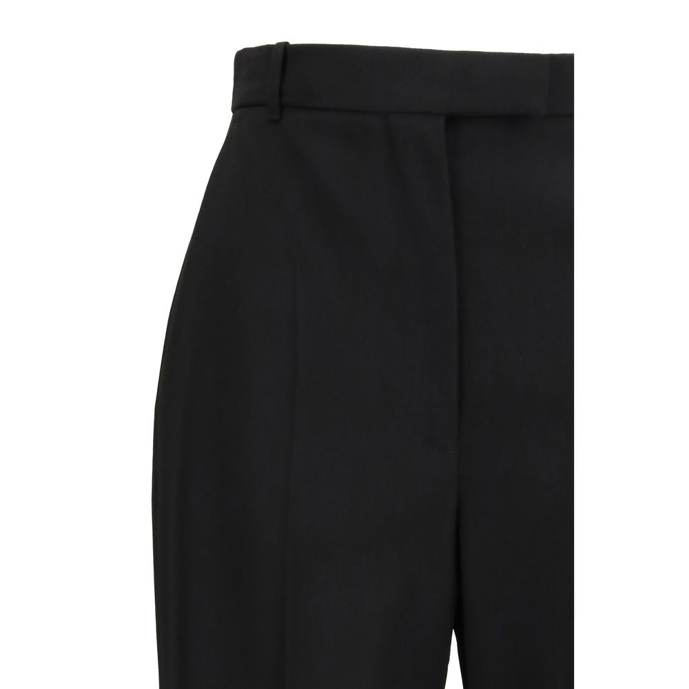 Alexander McQueen | Black Cotton Dress Pants