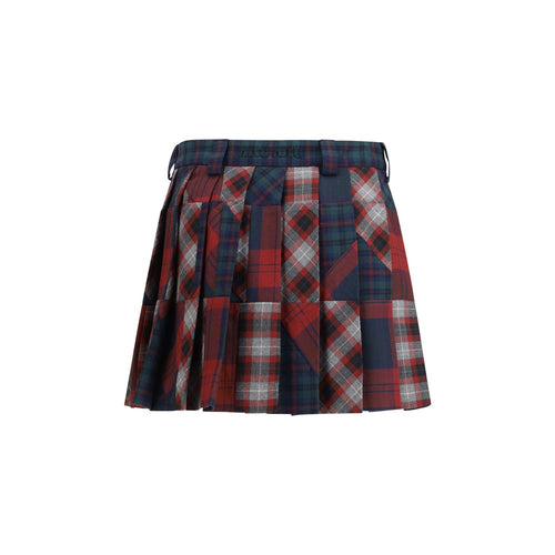 Miu Miu | Multicolor Wool Mini Skirt