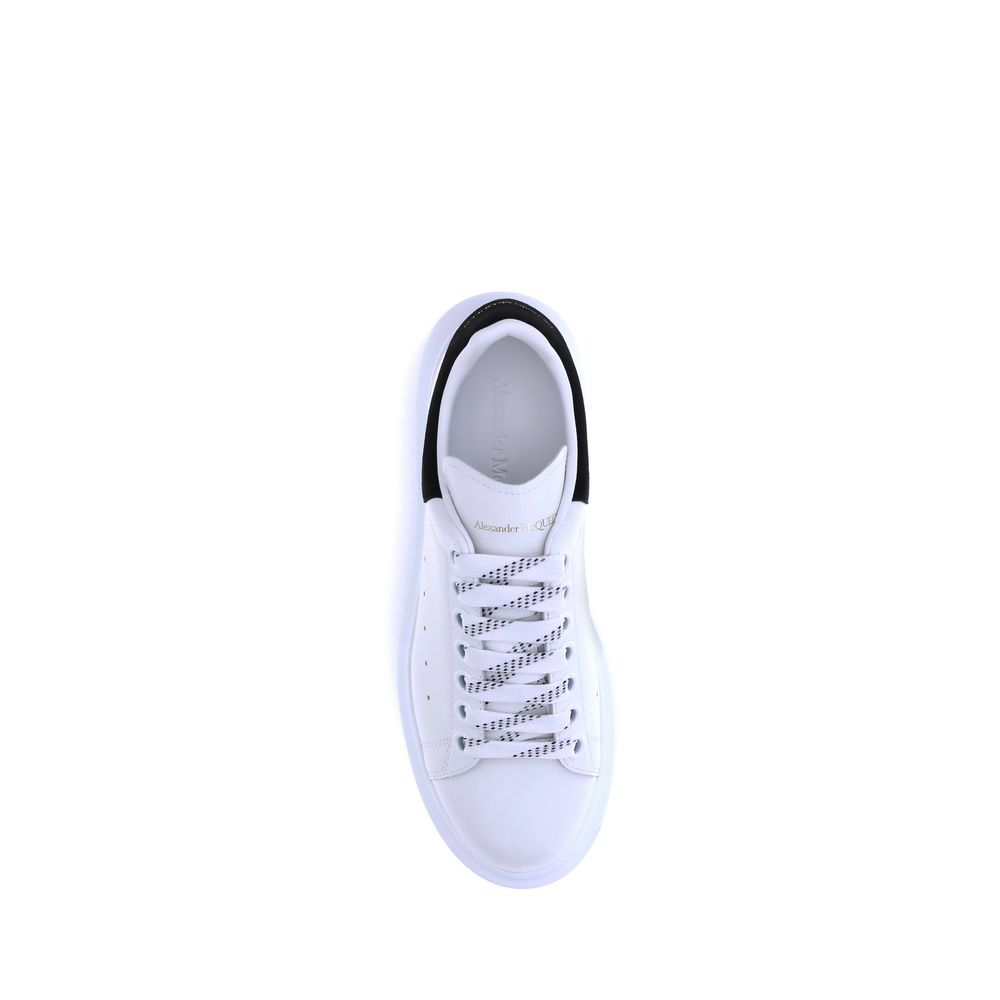 Alexander McQueen | White Calf Leather Bos Taurus Platform Sneakers