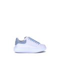 Alexander McQueen | Blue Calf Leather Bos Taurus Platform Sneakers