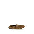 Gucci | Brown Calf Leather Bos Taurus Slip-On Loafers