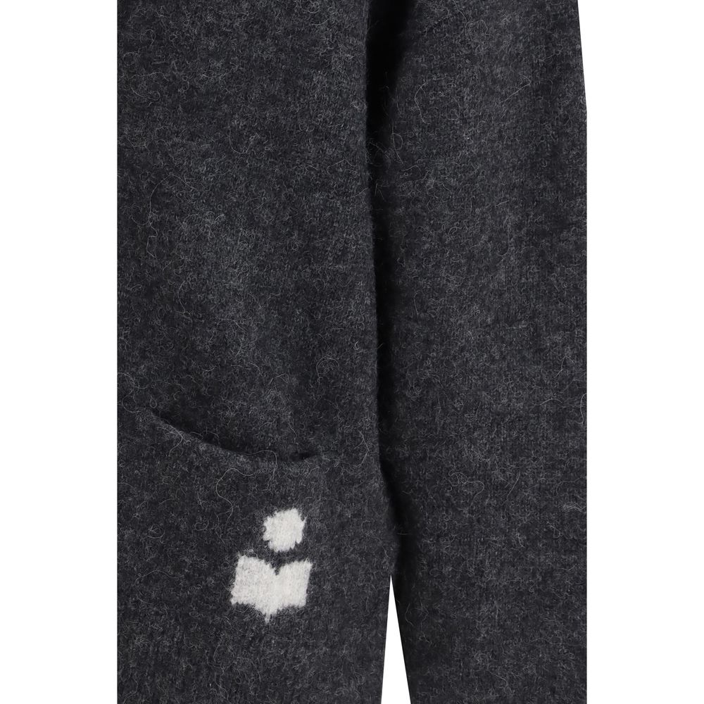 Isabel Marant Étoile | Gray Alpaca Vicugna Pacos Cardigan