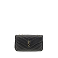 Saint Laurent | Black Lamb Ovis Aries Shoulder Bag