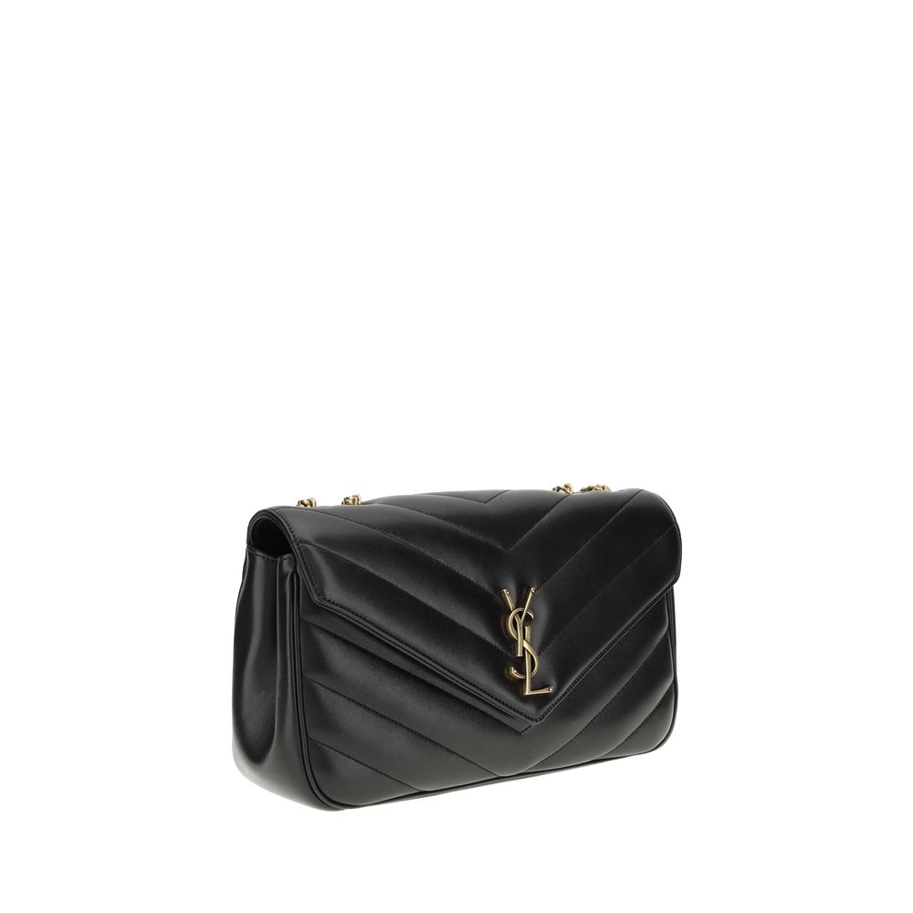 Saint Laurent | Black Lamb Ovis Aries Shoulder Bag