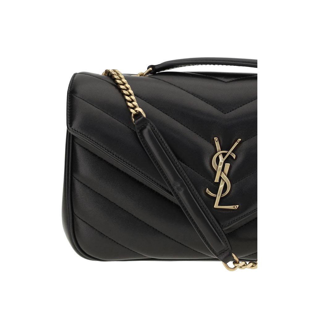 Saint Laurent | Black Lamb Ovis Aries Shoulder Bag