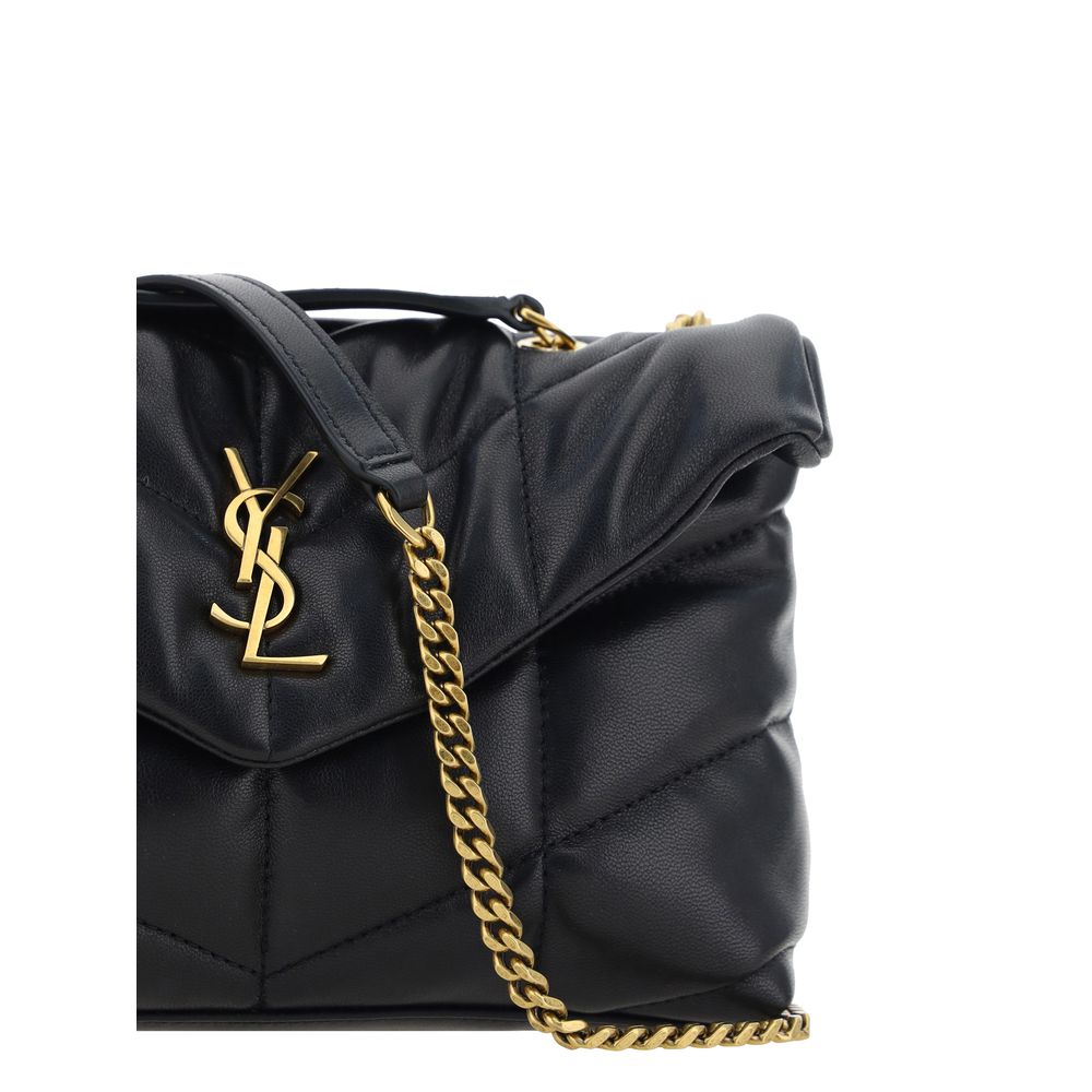 Saint Laurent | Black Lamb Ovis Aries Shoulder Bag