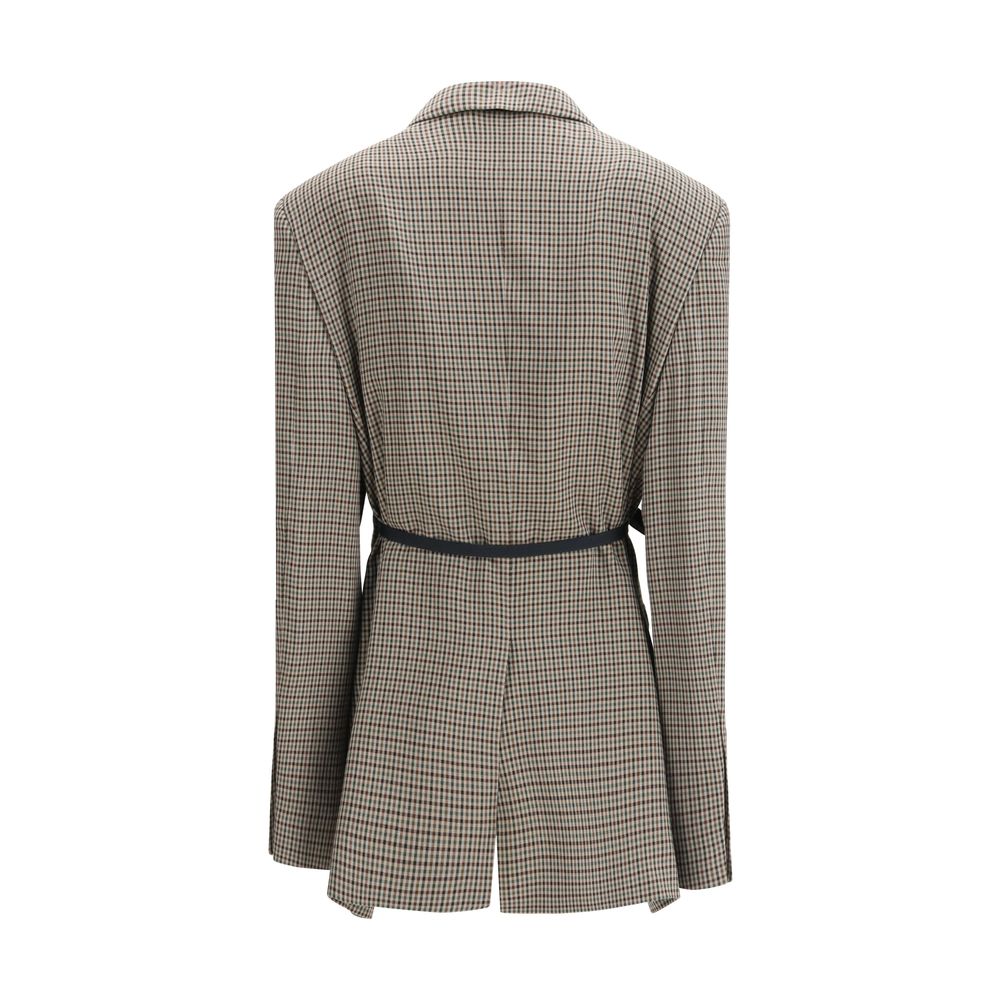 Balenciaga | Multicolor Lyocell Coat