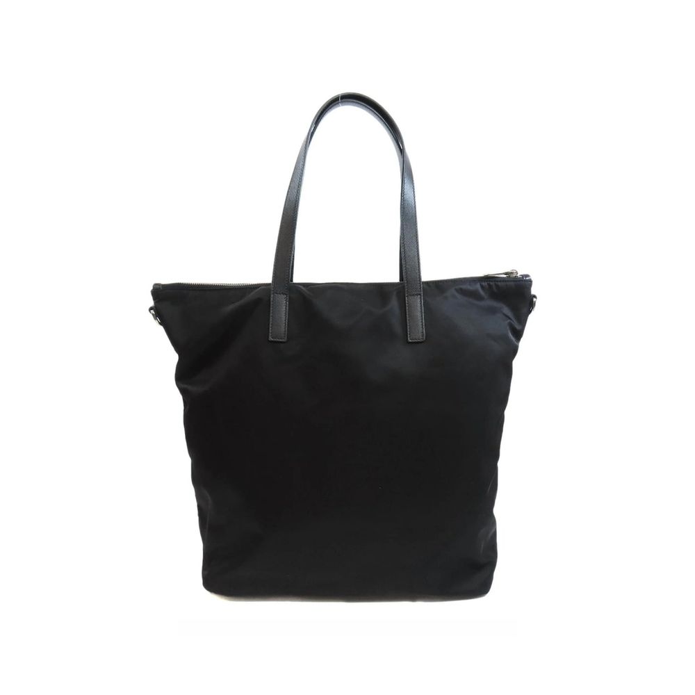 Prada | Black Nylon Tote Bag