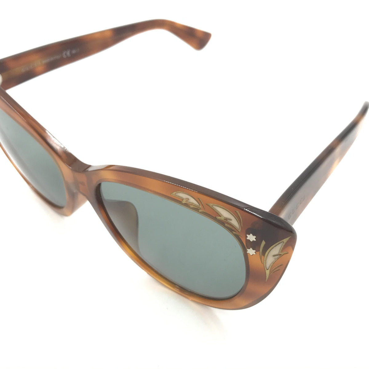Gucci | Cat Eye Sunglasses With Tortoise Shell