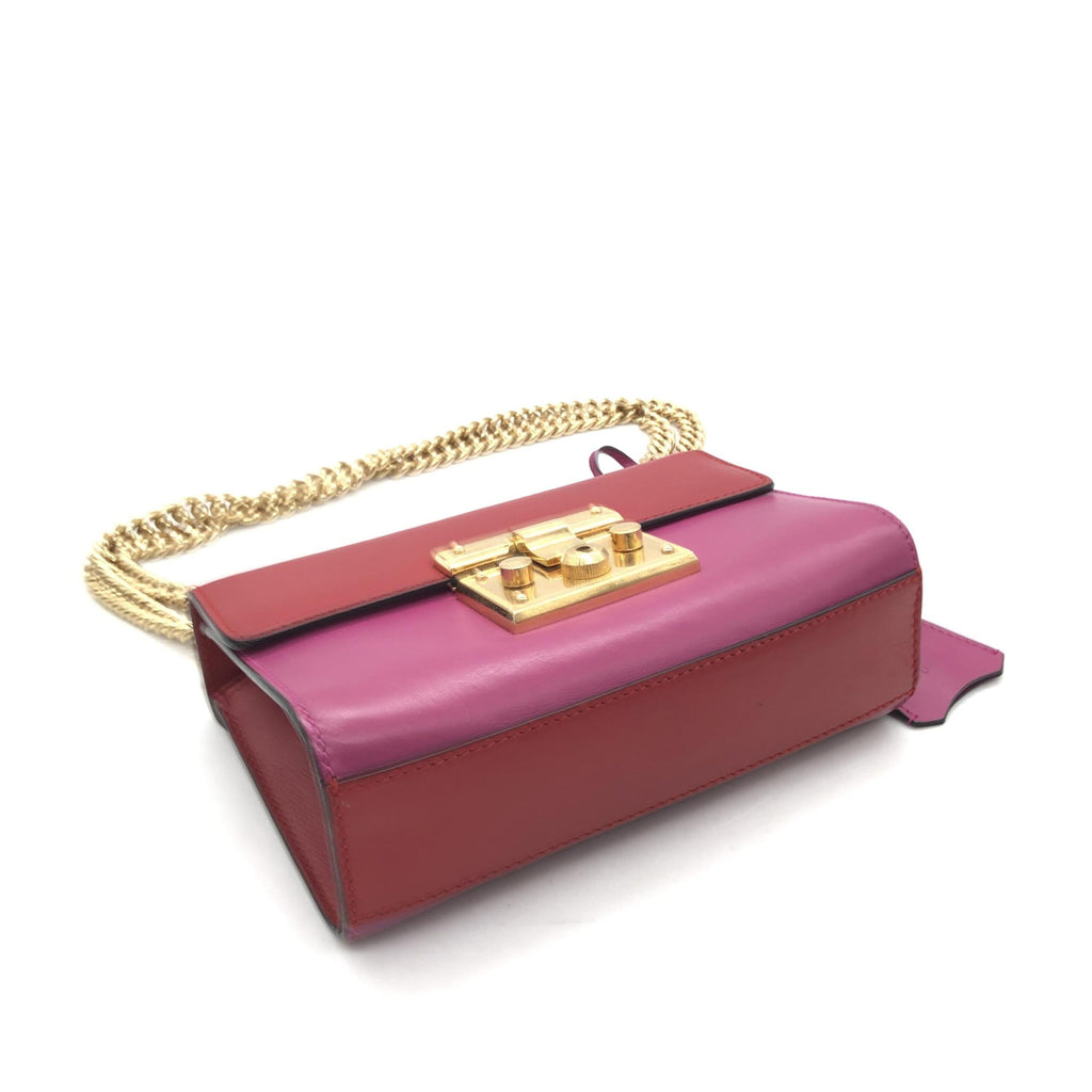 Gucci | Padlock Crossbody Shoulder Bag In Pink