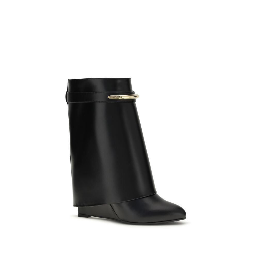 Givenchy | Black Calf Leather Bos Taurus Ankle Boots