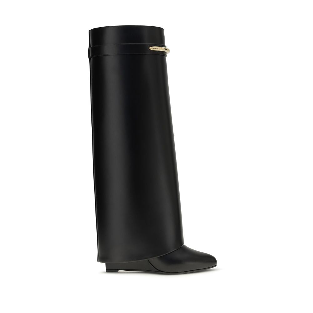 Givenchy | Black Calf Leather Bos Taurus Boots
