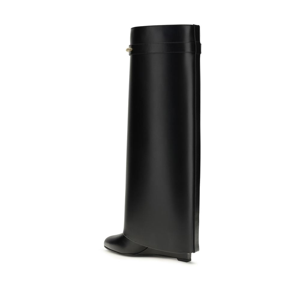 Givenchy | Black Calf Leather Bos Taurus Boots