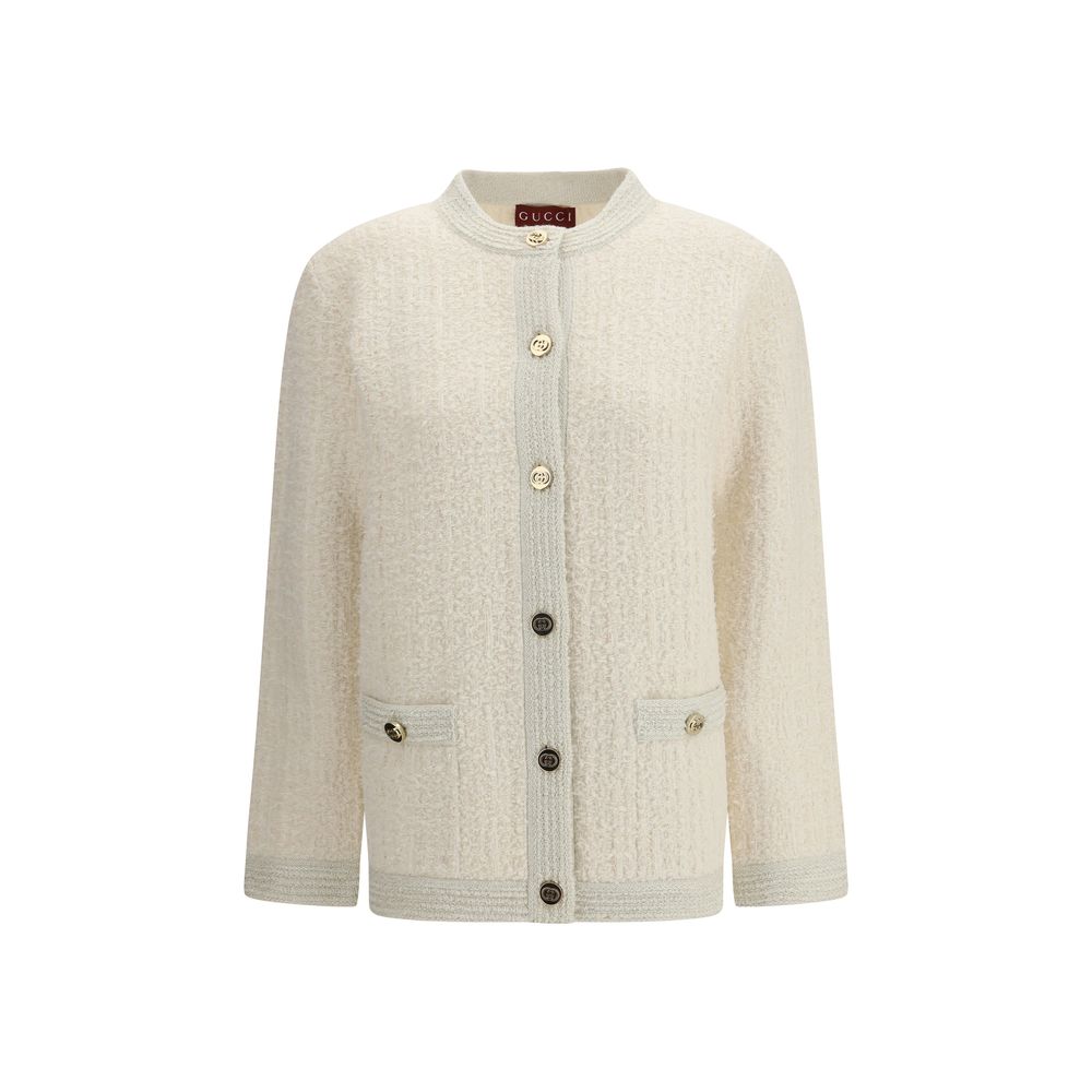 Gucci | Beige Wool Cardigan