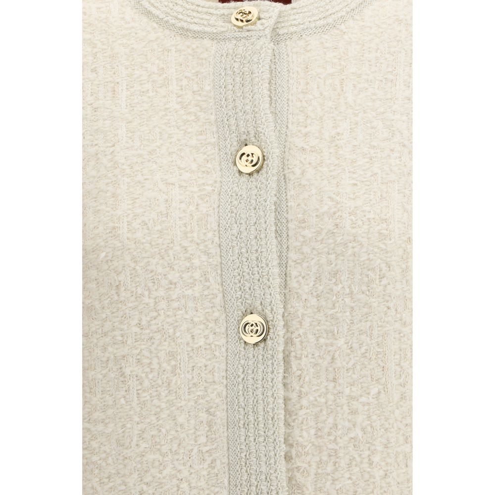 Gucci | Beige Wool Cardigan