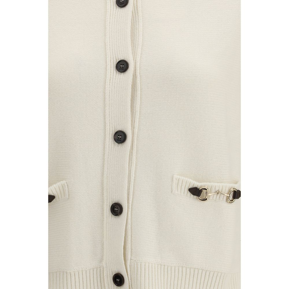 Gucci | Beige Wool Cardigan