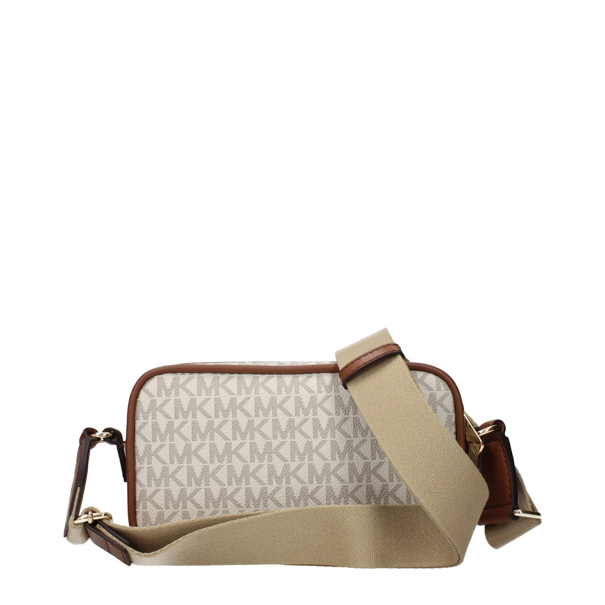 Michael Kors | Beige Fabric Crossbody Bag