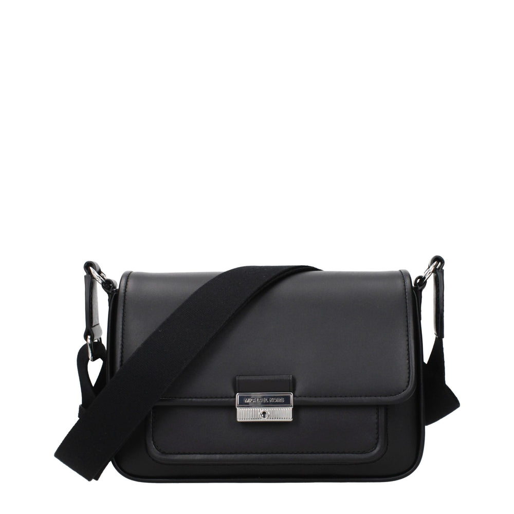 Michael Kors | Black Leather Crossbody Bag