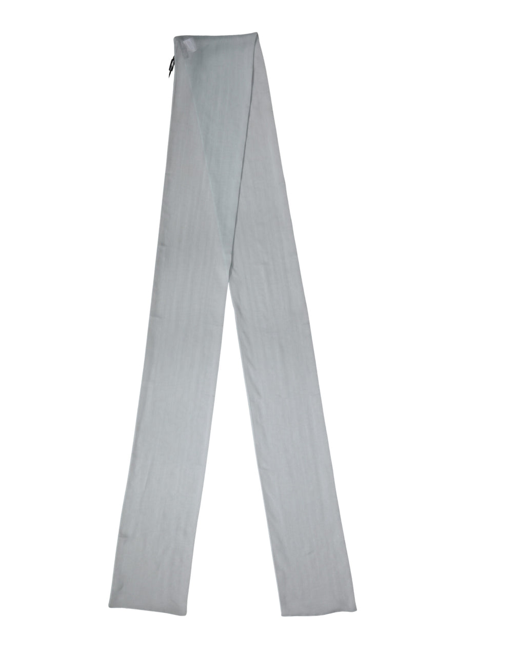Dolce & Gabbana | Light Blue Silk Sash Wrap Foulard 294.5cm x 19cm Scarf