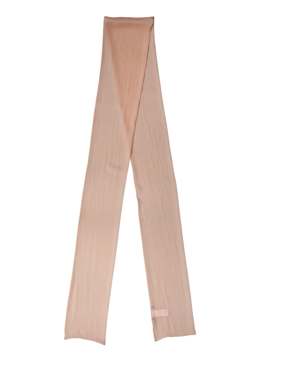 Dolce & Gabbana | Light Pink Silk Sash Wrap Foulard 291cm x 19cm  Scarf