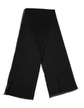Dolce & Gabbana | Black Silk Neck Wrap Shawl Stole 200cm x 64cm  Scarf