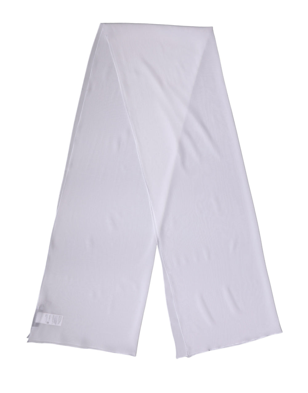 Dolce & Gabbana | White Silk Neck Wrap Shawl Stole 200cm x 64cm  Scarf