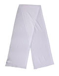 Dolce & Gabbana | White Silk Neck Wrap Shawl Stole 200cm x 64cm  Scarf