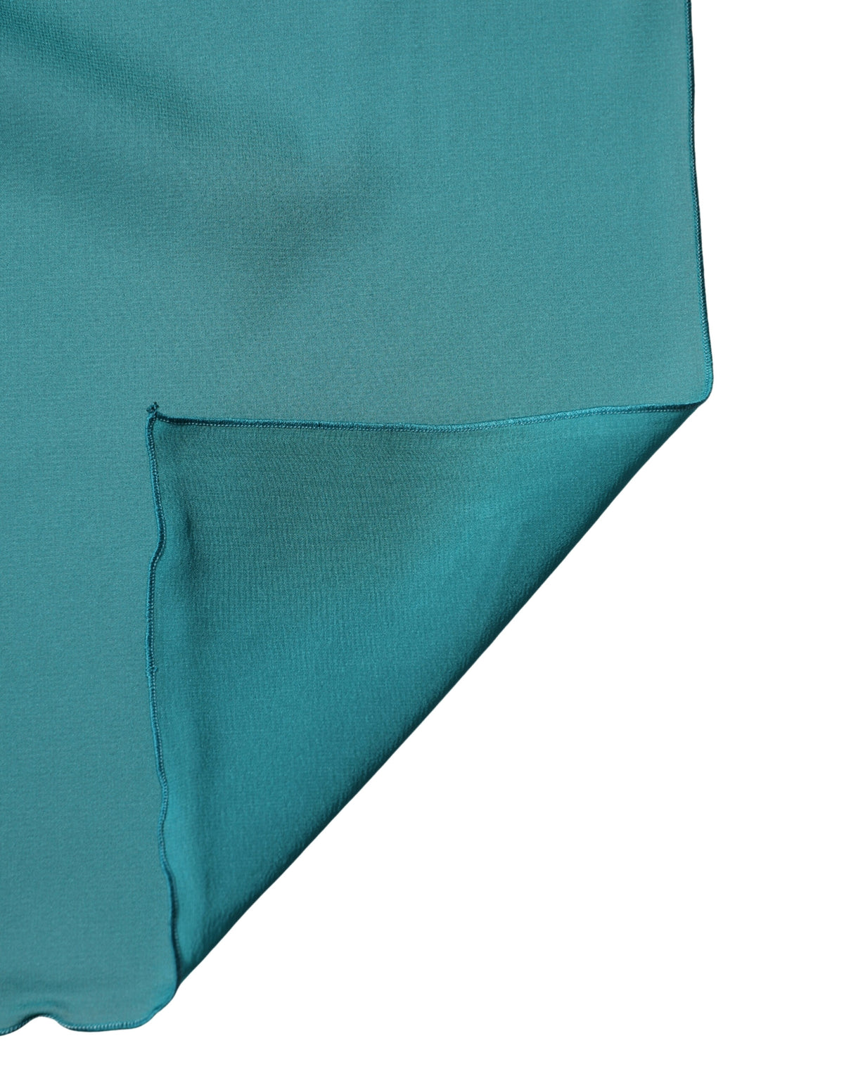 Dolce & Gabbana | Blue Green Silk Neck Wrap Shawl Stole 200cm x 64cm Scarf