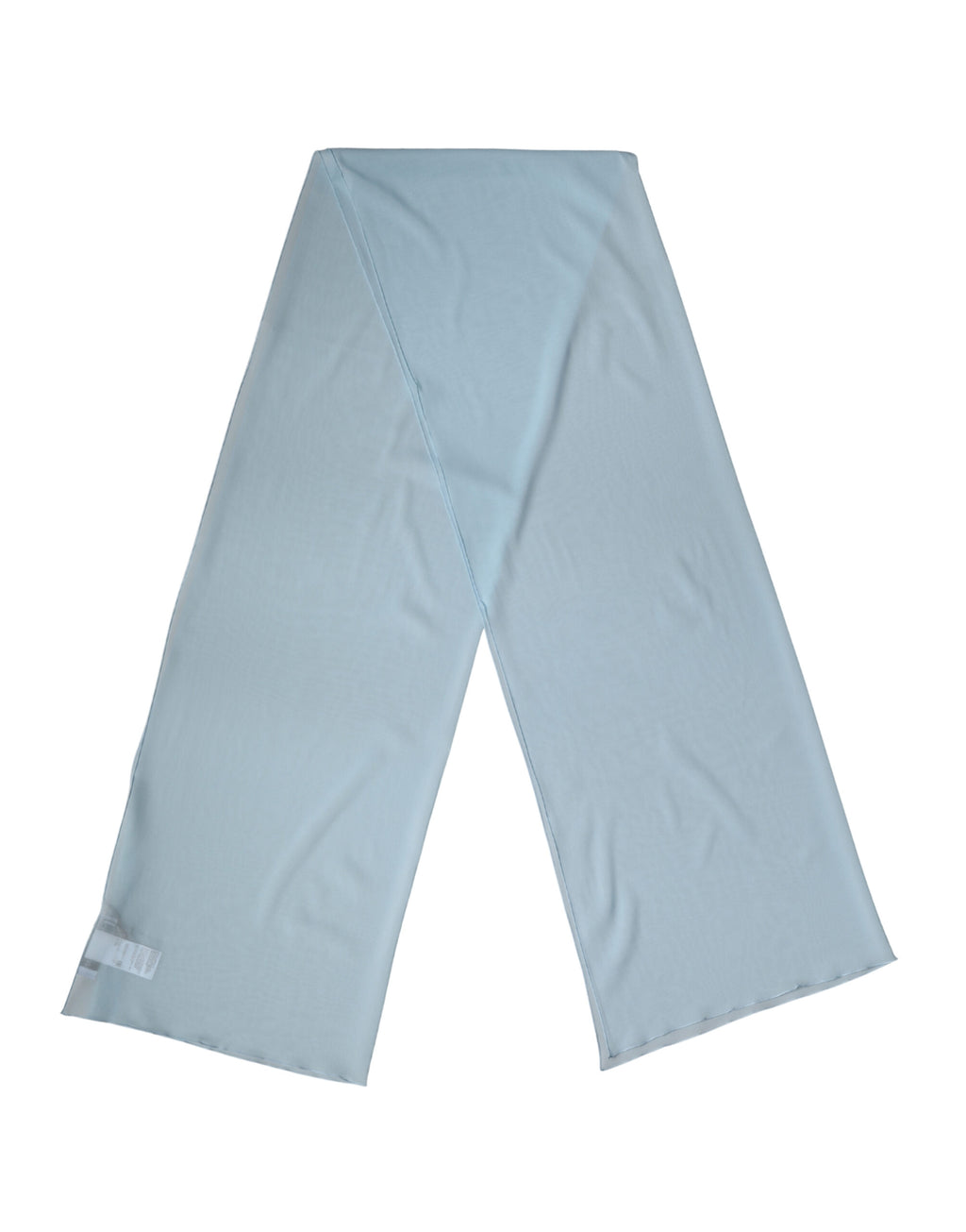 Dolce & Gabbana | Light Blue Silk Neck Wrap Shawl Stole 200cm x 64cm  Scarf