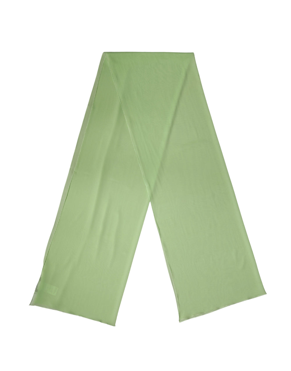 Dolce & Gabbana | Light Green Silk Neck Wrap Shawl Stole 200cm x 64cm  Scarf
