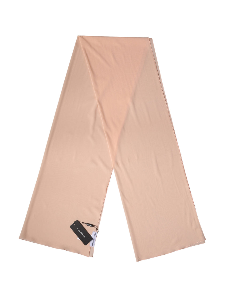Dolce & Gabbana | Peach Silk Neck Wrap Shawl Women Stole 200cm x 64cm  Scarf