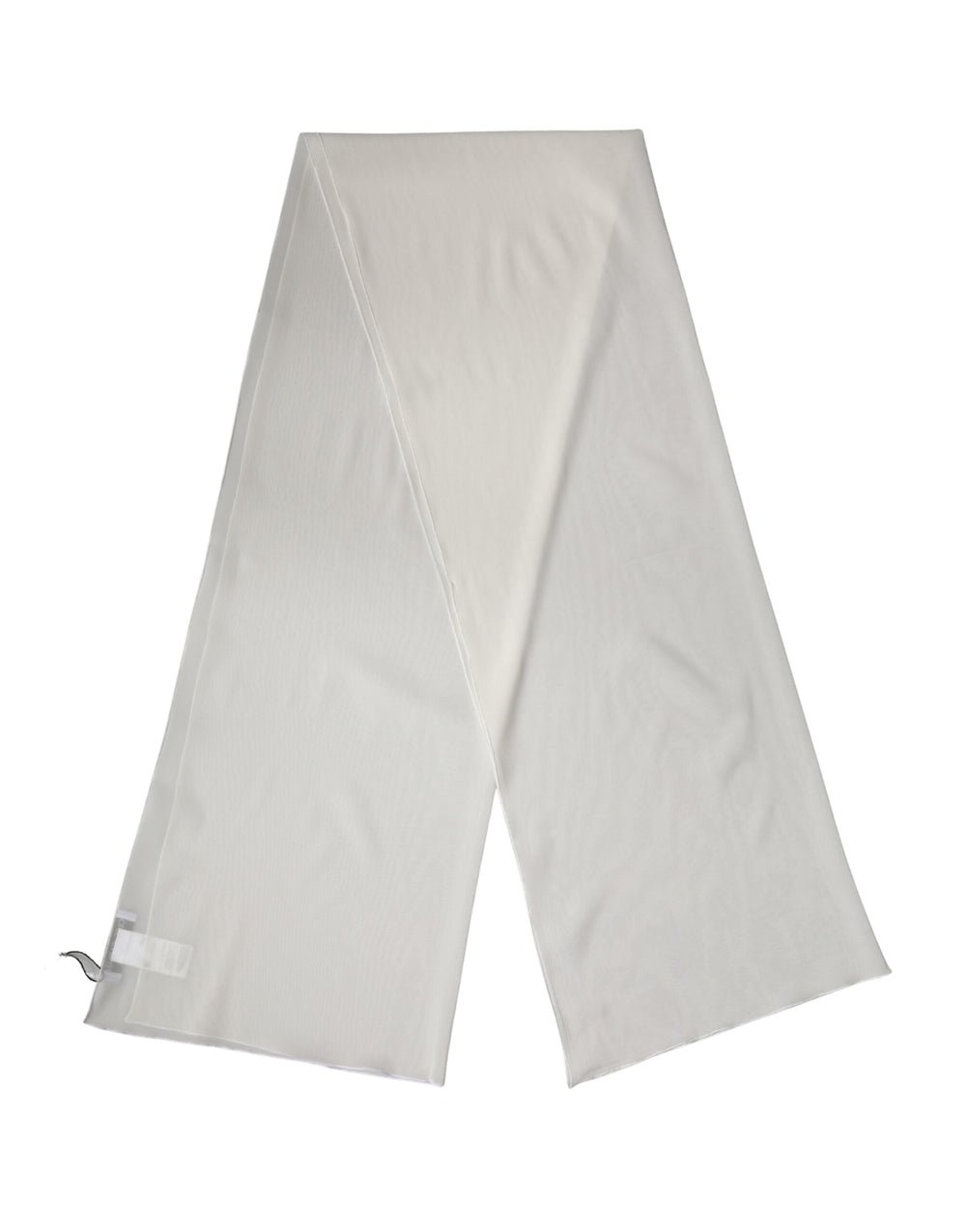 Dolce & Gabbana | Off White Silk Neck Wrap Shawl Stole 200cm x 64cm Scarf