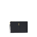 Saint Laurent | Black Calf Leather Bos Taurus Accessories