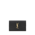 Saint Laurent | Black Calf Leather Bos Taurus Wallet