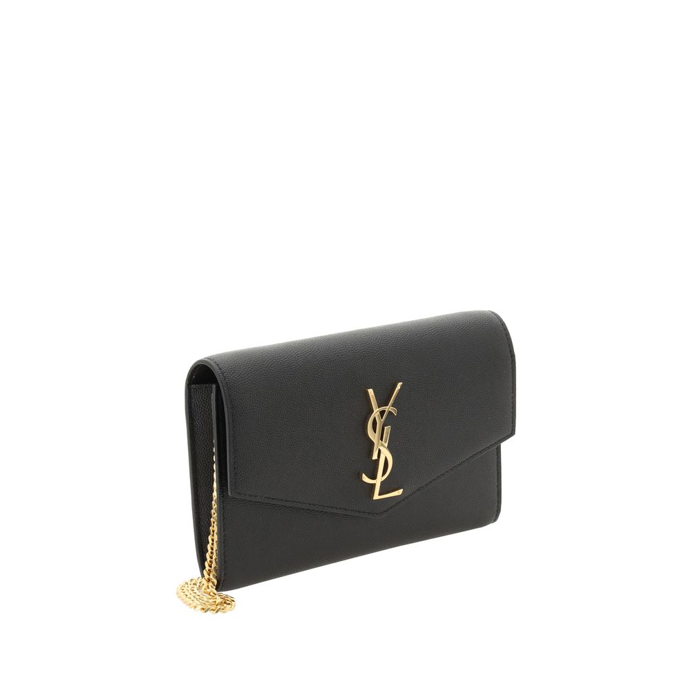 Saint Laurent | Black Calf Leather Bos Taurus Wallet