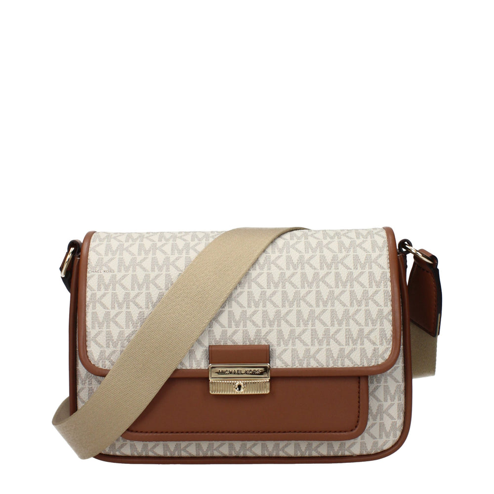 Michael Kors | Beige Fabric Crossbody Bag