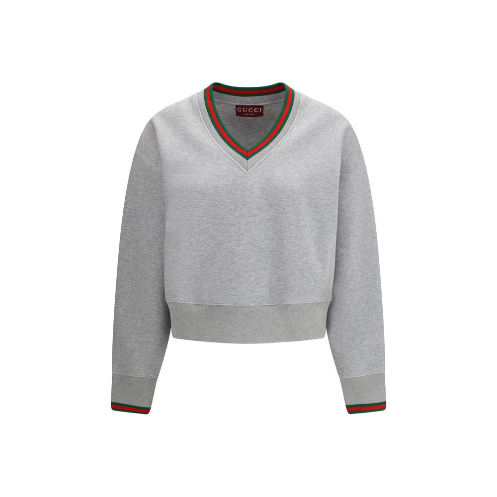 Gucci | Gray Cotton Sweatshirt