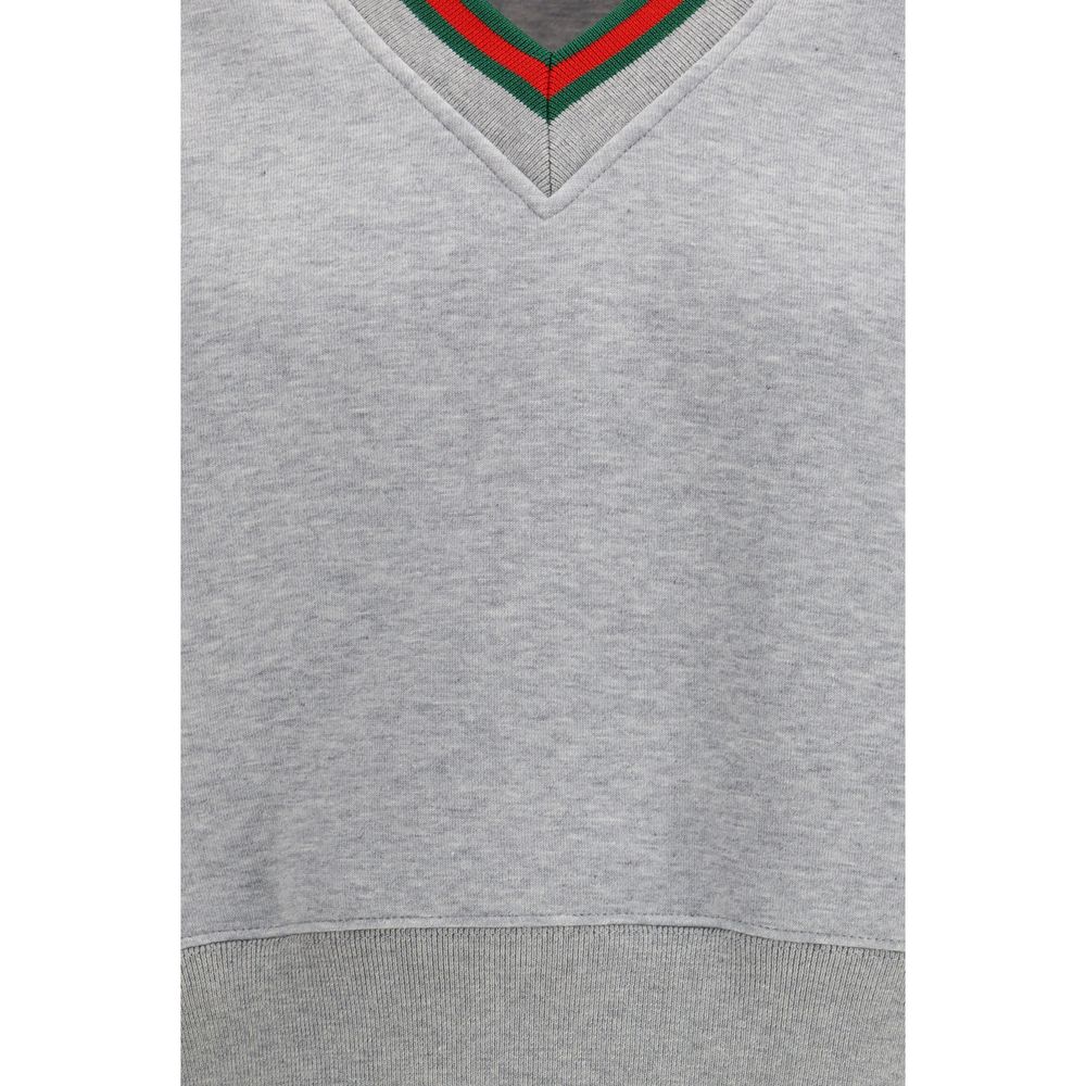Gucci | Gray Cotton Sweatshirt