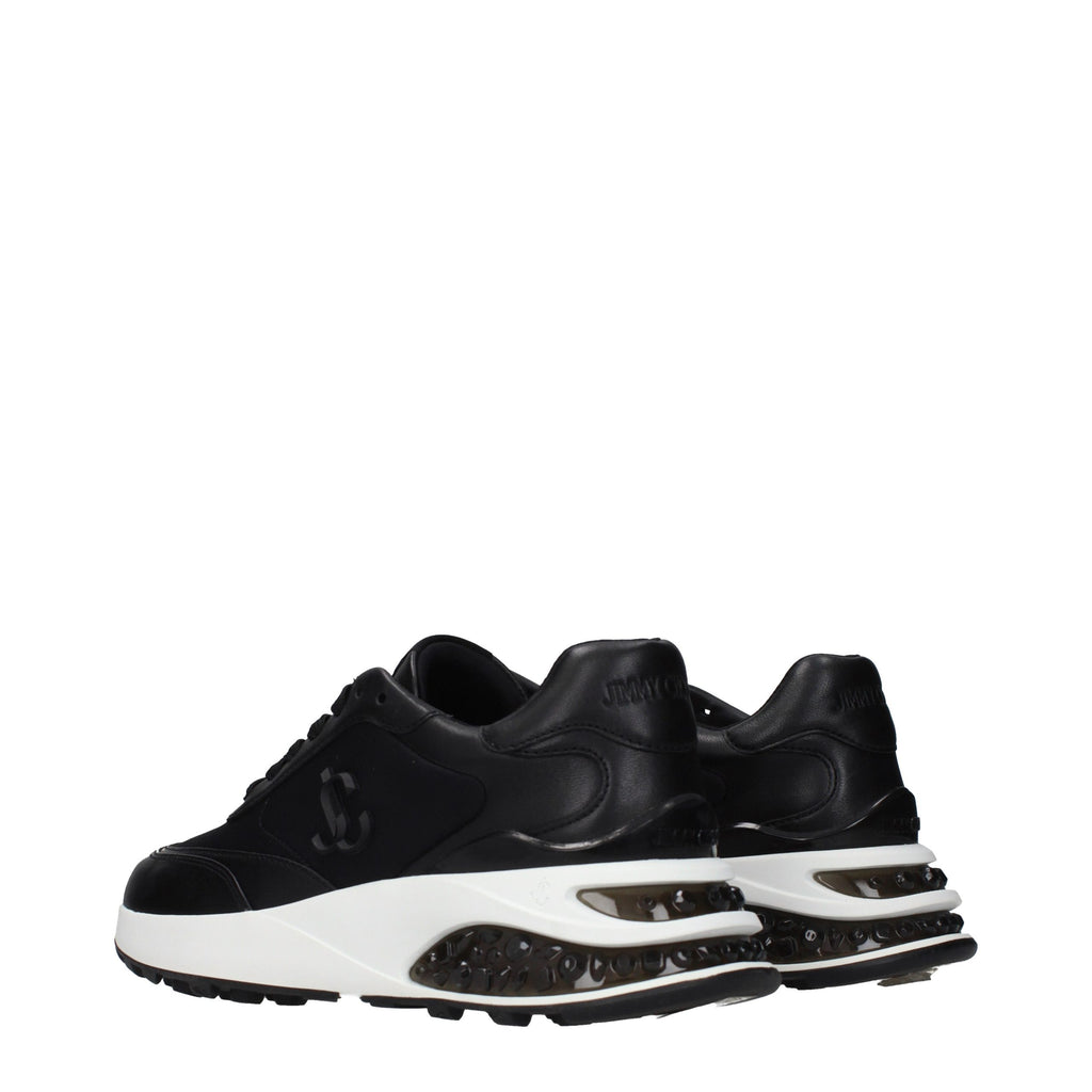 Jimmy Choo | Black Fabric Athletic Sneakers
