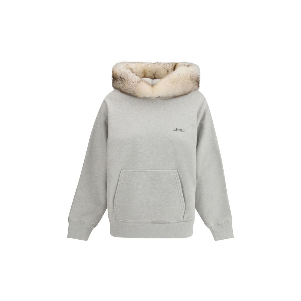 Prada | Gray Cotton Sweatshirt