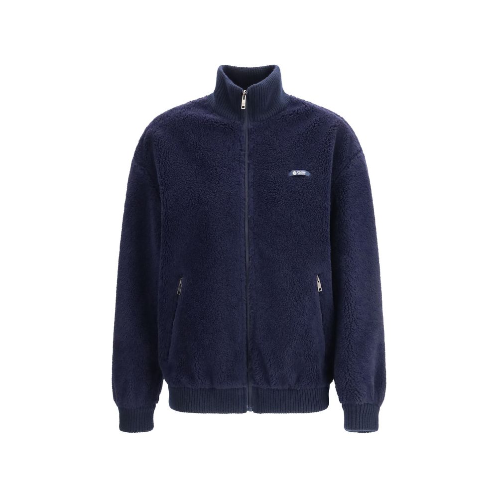 Prada | Blue Polyamide Full-Length Jacket