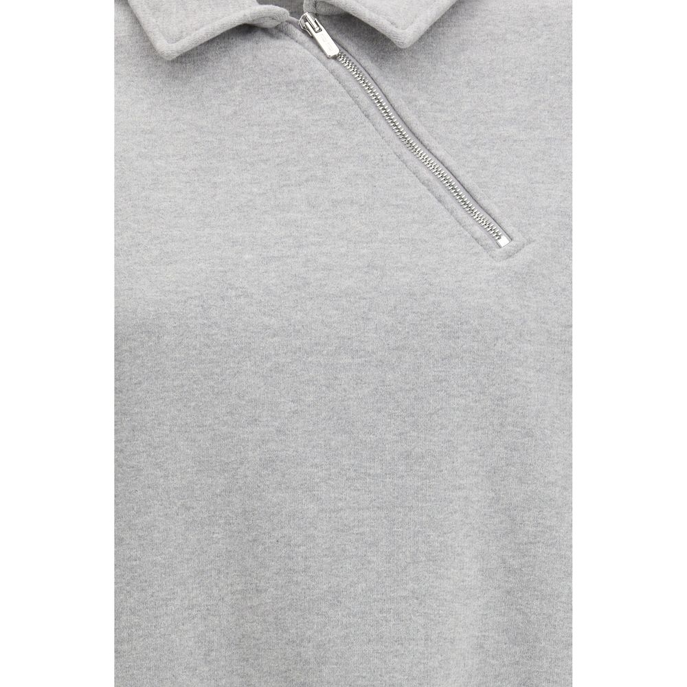 Miu Miu | Gray Cotton Sweatshirt