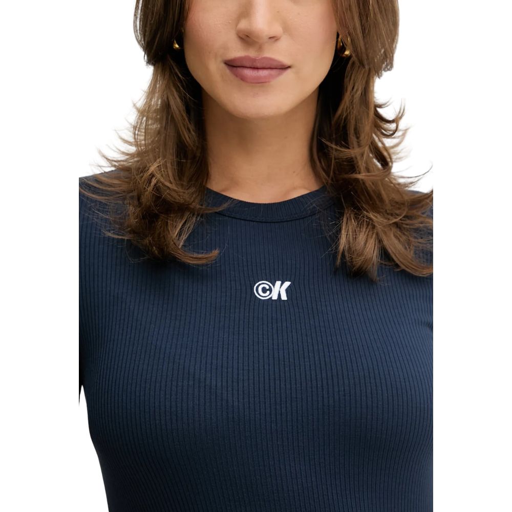 Calvin Klein Jeans | Blue Modal Long Dress